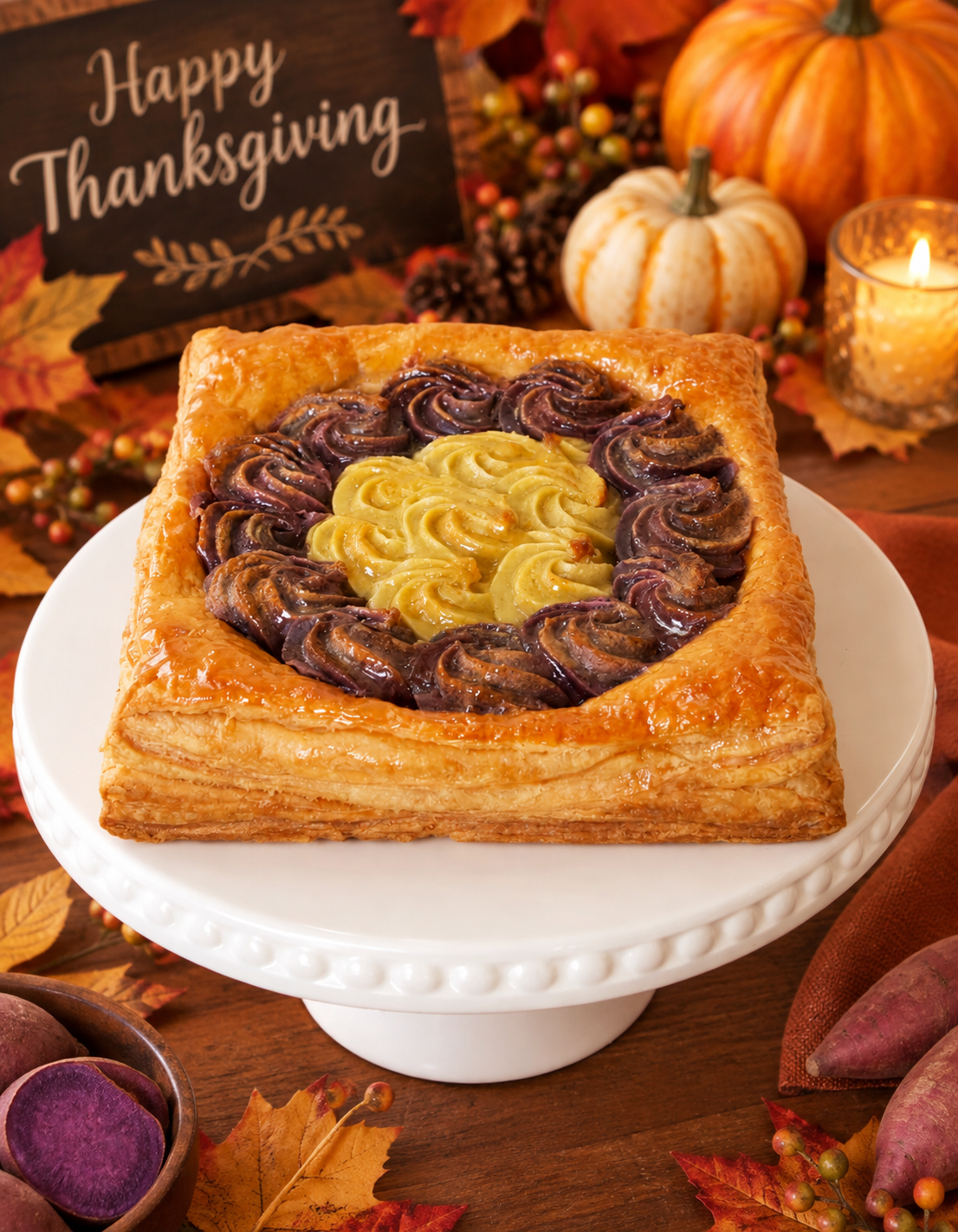 Japanese Sweet Potato Pie