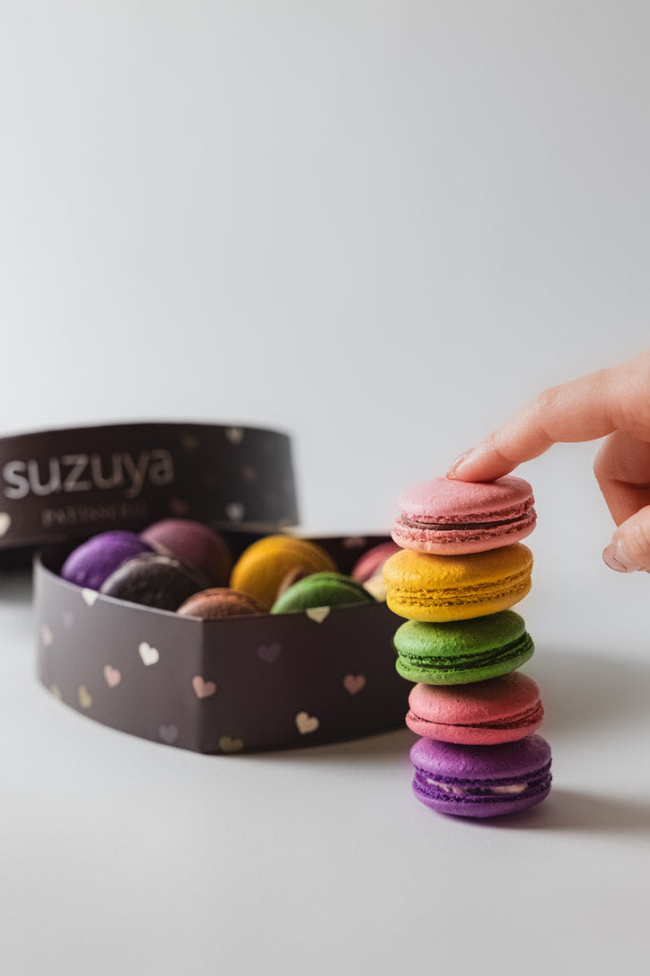 Macaron Heart Box