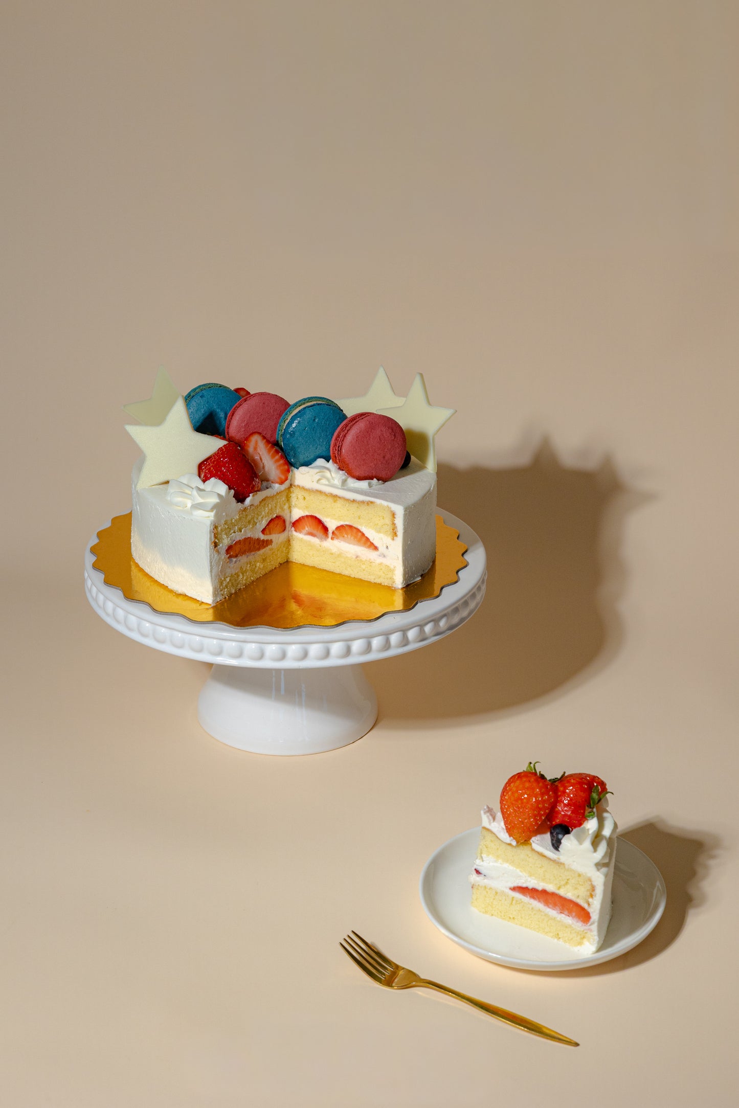 Stars & Berries Shortcake