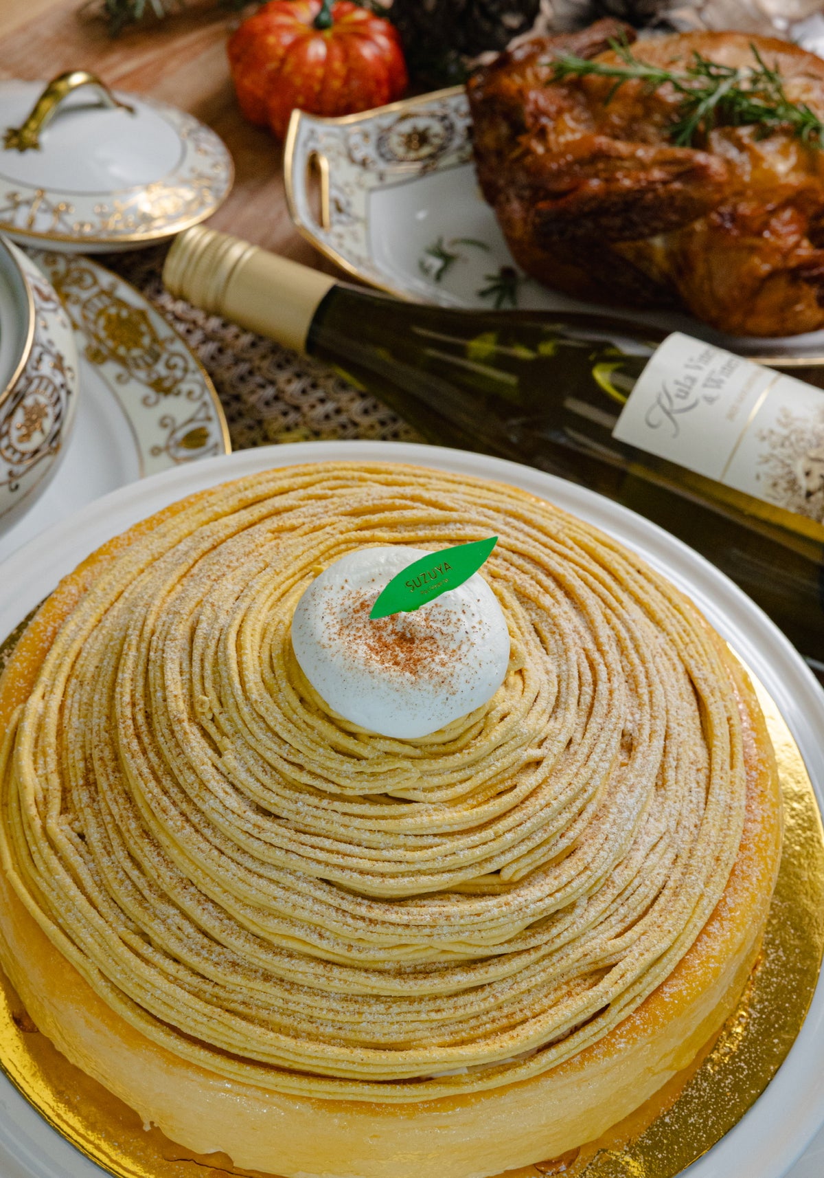 Sweet Potato Mont Blanc TOKYO Cheesecake