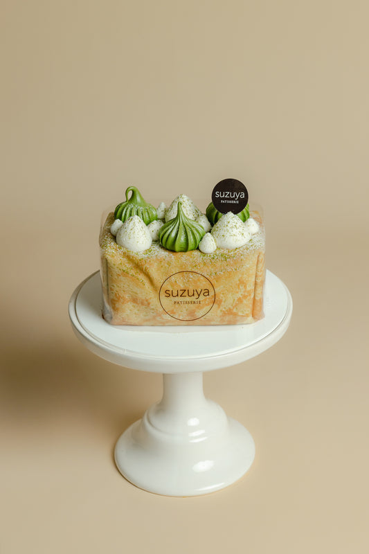 Green Tea Crepe Cake