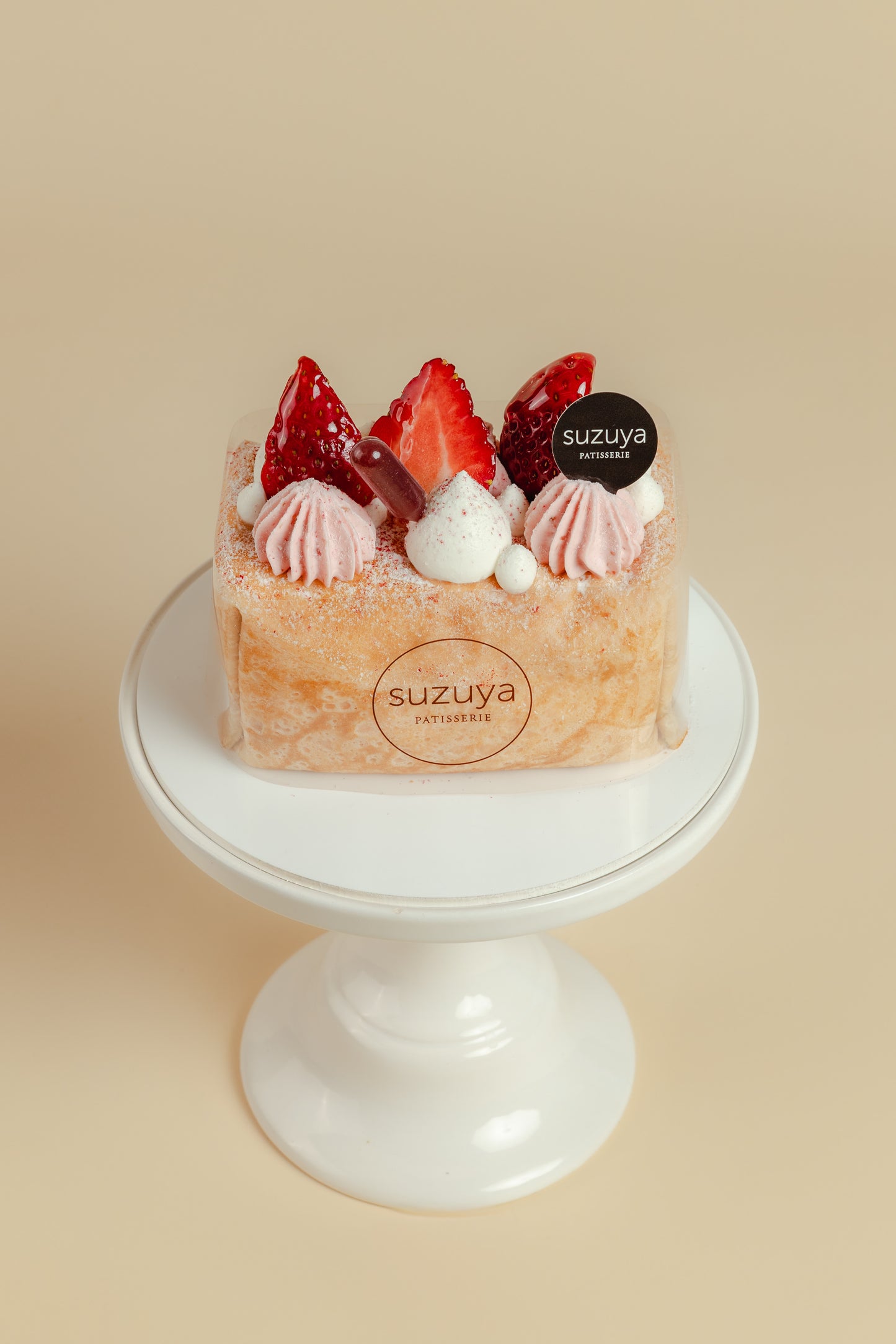 Strawberry Crepe Cake