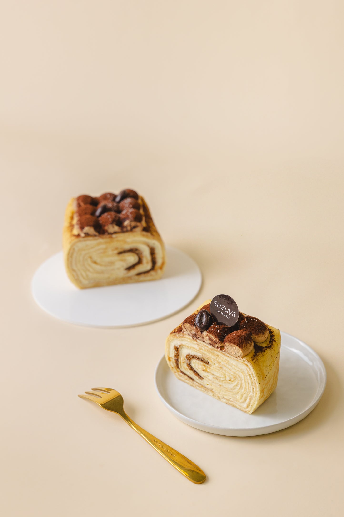 Tiramisu Crepe Cake