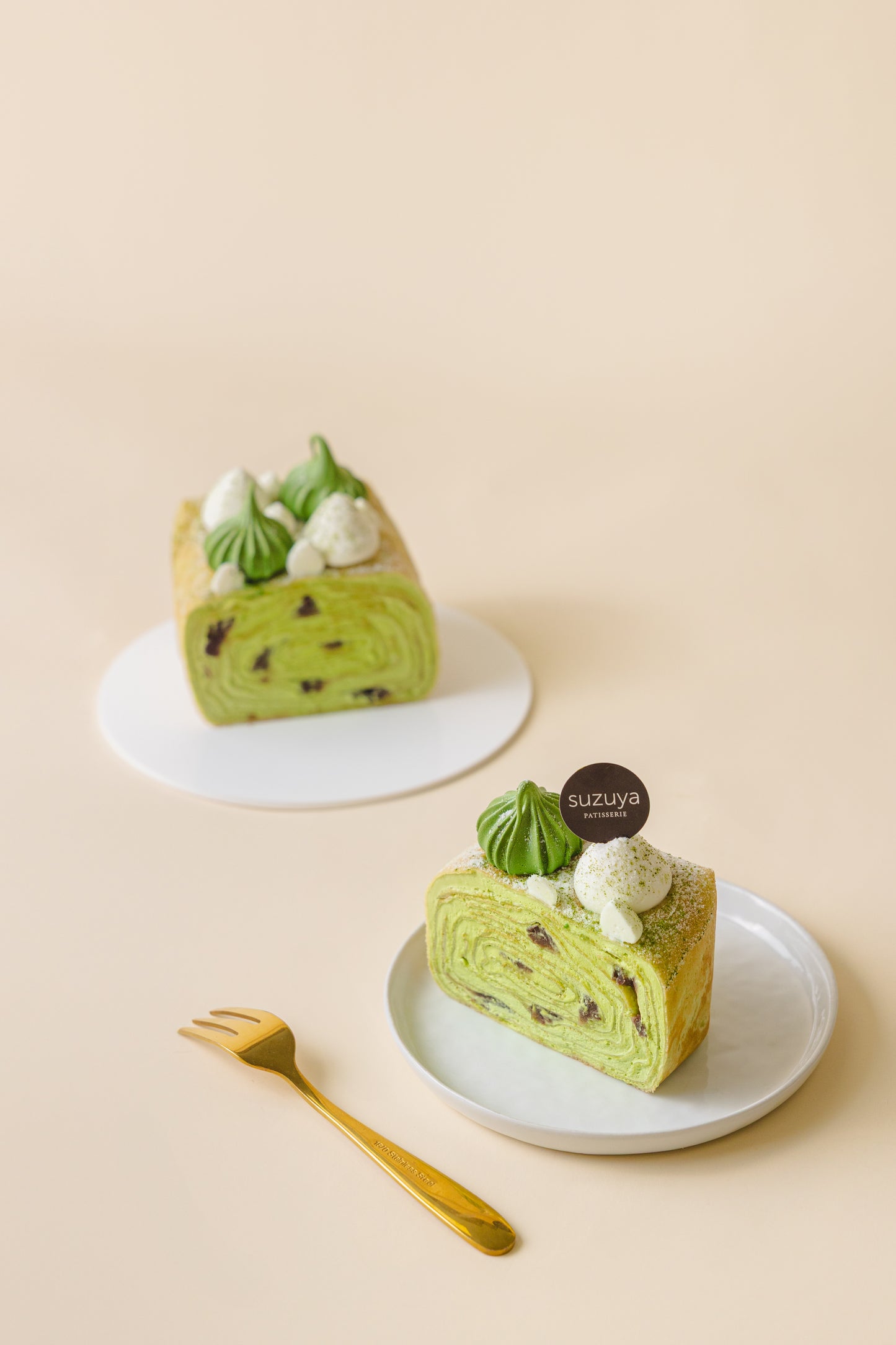 Green Tea Crepe Cake